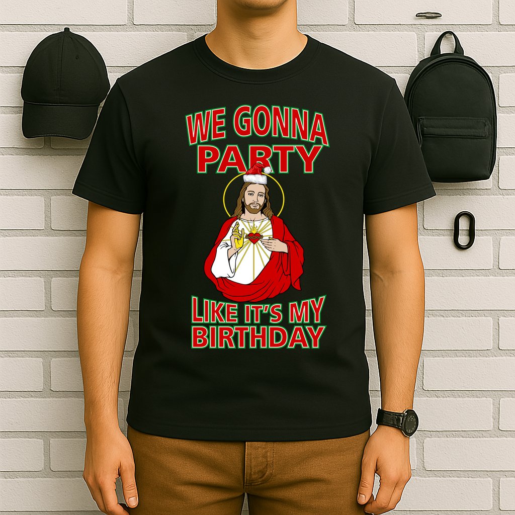 Gonna Party Like It's My Birthday Jesus T-Shirt