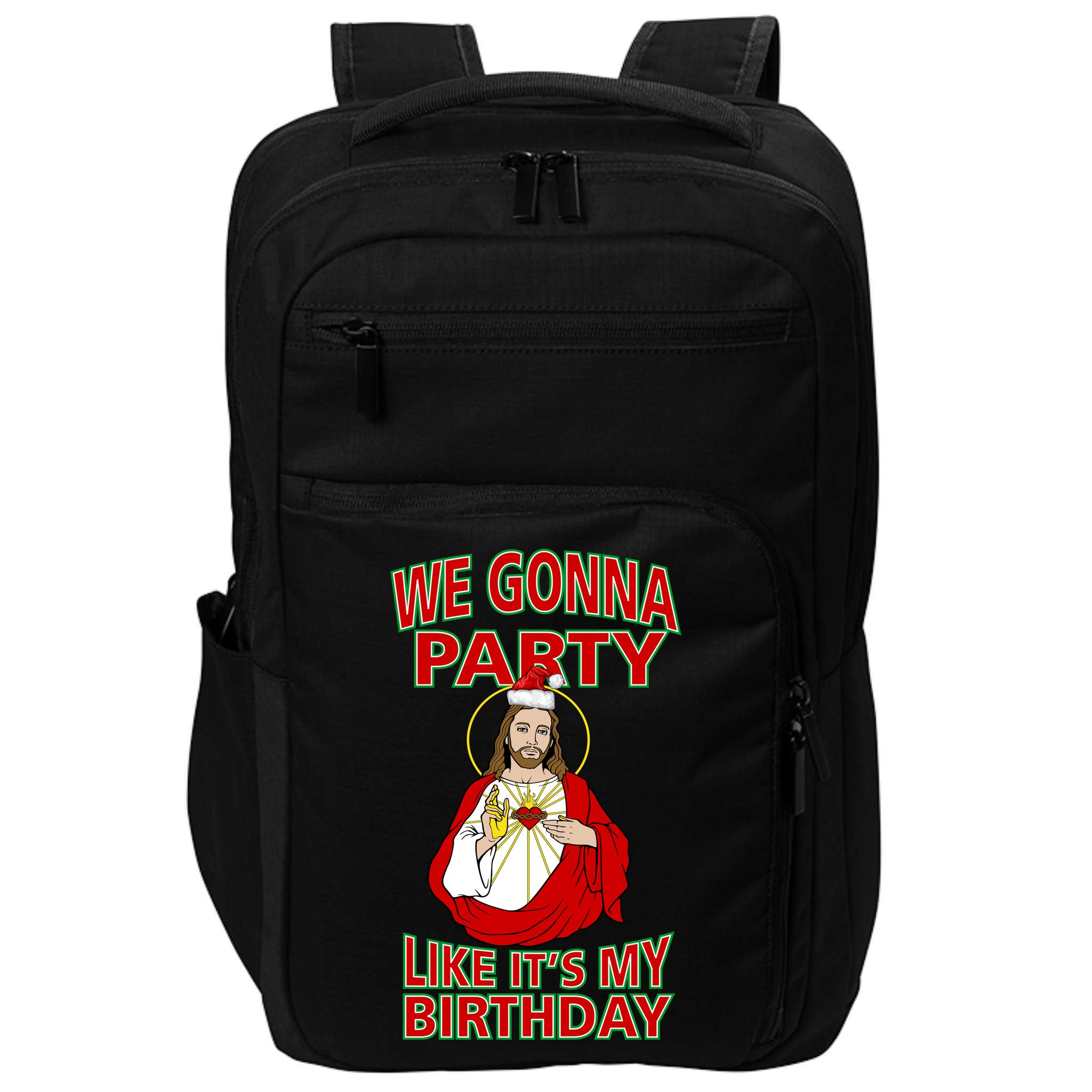 Gonna Party Like It's My Birthday Jesus Impact Tech Backpack