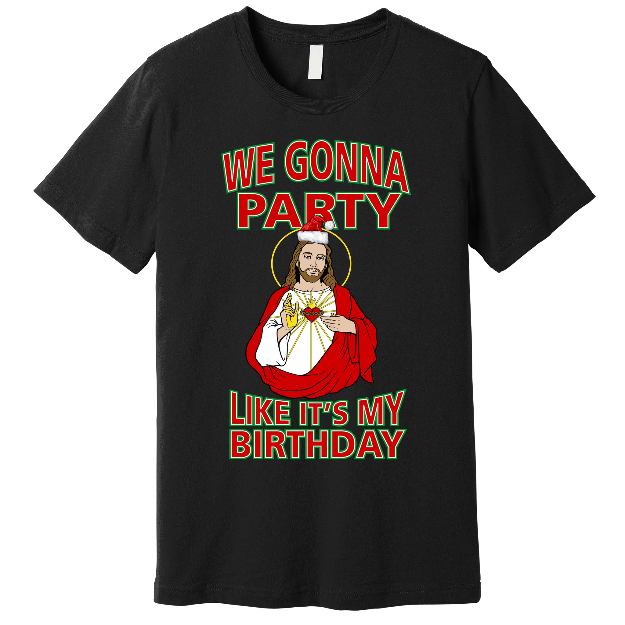 Gonna Party Like It's My Birthday Jesus Premium T-Shirt