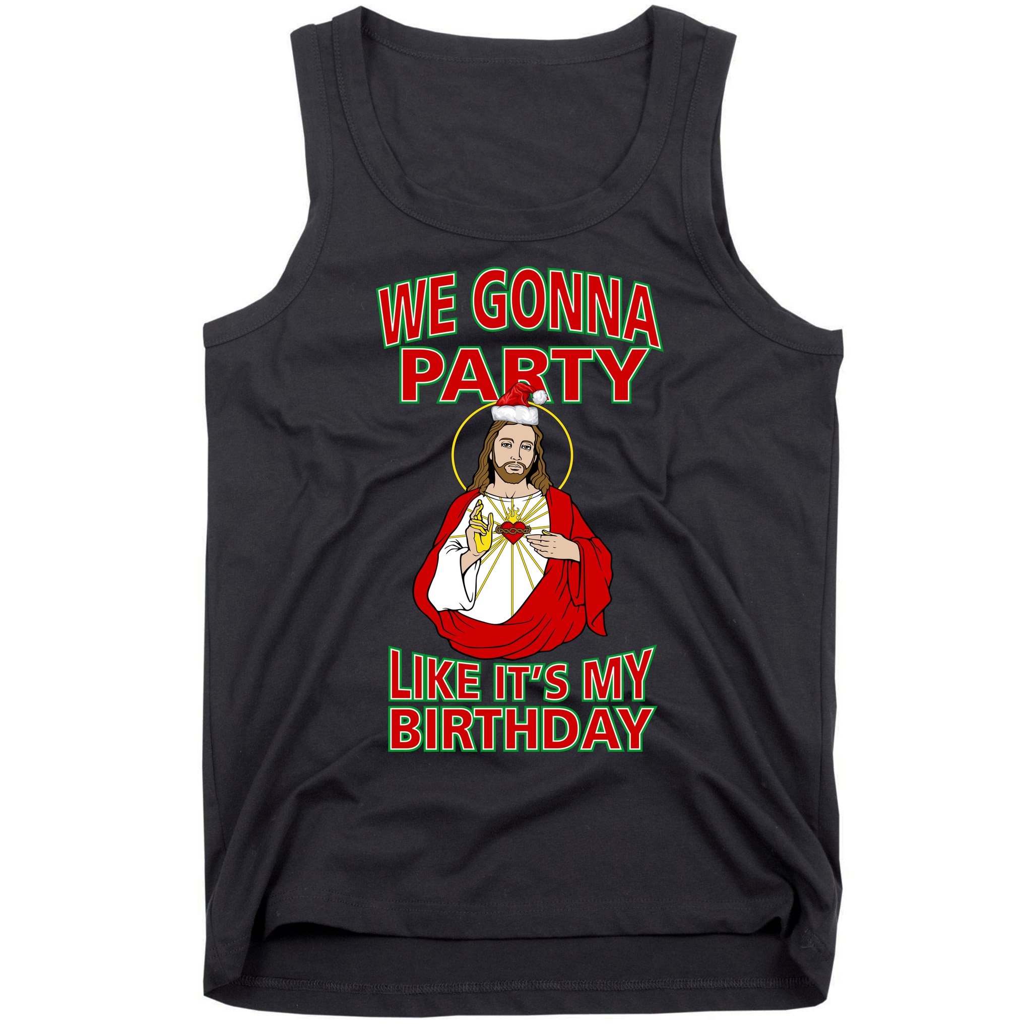 Gonna Party Like It's My Birthday Jesus Tank Top