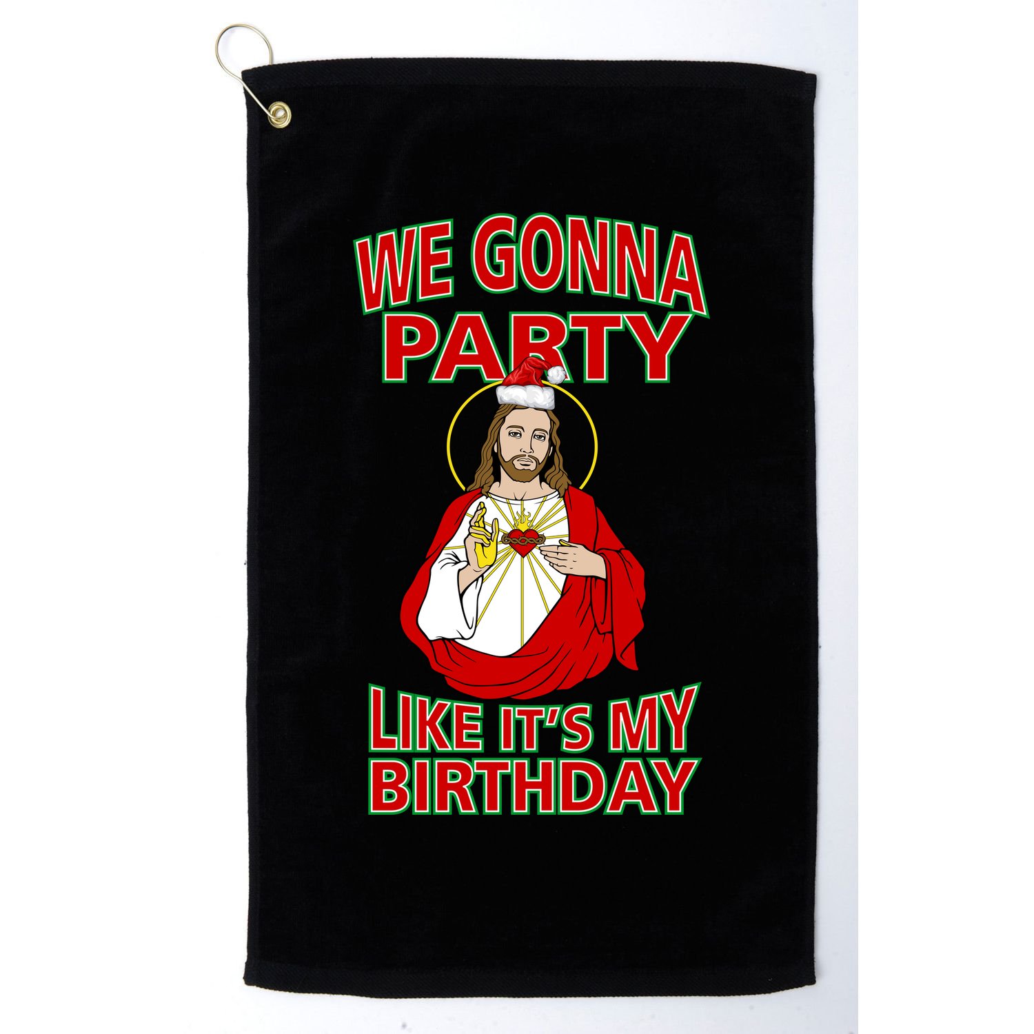 Gonna Party Like It's My Birthday Jesus Golf Towel