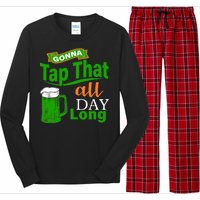 Gonna Tap That All Day Long Long Sleeve Pajama Set