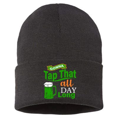 Gonna Tap That All Day Long Sustainable Knit Beanie