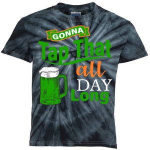 Gonna Tap That All Day Long Kids Tie-Dye T-Shirt