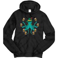 German Octopus Oktoberfest Funny Bavarian Festival Women Tie Dye Hoodie