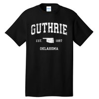 Guthrie Oklahoma Ok Vintage Sports Tall T-Shirt