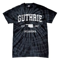 Guthrie Oklahoma Ok Vintage Sports Tie-Dye T-Shirt