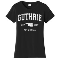 Guthrie Oklahoma Ok Vintage Sports Women's T-Shirt