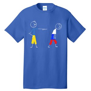 Get Out Of Ukraine Cute Gift And Show Your Support For Ukraine Gift Tall T-Shirt