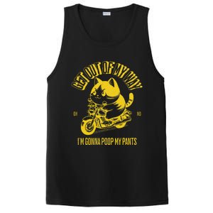 Get Out Of My Way Gonna Poop My Pants Funny Adult Humor Meme PosiCharge Competitor Tank