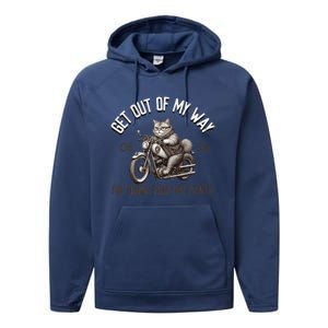 Get Out Of My Way Gonna Poop My Pants Funny Adult Humor Meme Performance Fleece Hoodie