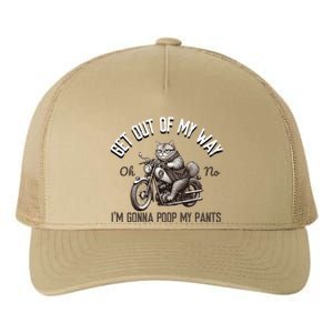 Get Out Of My Way Gonna Poop My Pants Funny Adult Humor Meme Yupoong Adult 5-Panel Trucker Hat