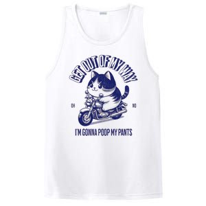 Get Out Of My Way Gonna Poop My Pants Funny Adult Humor Meme PosiCharge Competitor Tank