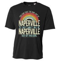 Girl Out Of Naperville Illinois Hometown Home Naperville Cooling Performance Crew T-Shirt