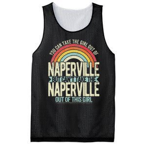 Girl Out Of Naperville Illinois Hometown Home Naperville Mesh Reversible Basketball Jersey Tank