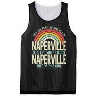 Girl Out Of Naperville Illinois Hometown Home Naperville Mesh Reversible Basketball Jersey Tank