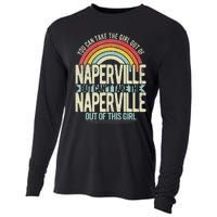 Girl Out Of Naperville Illinois Hometown Home Naperville Cooling Performance Long Sleeve Crew