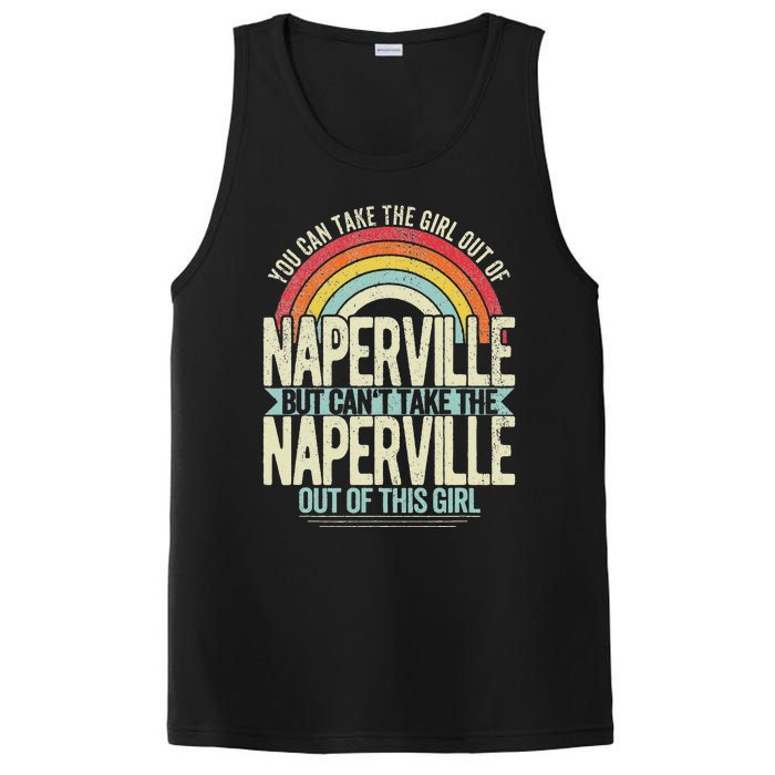 Girl Out Of Naperville Illinois Hometown Home Naperville PosiCharge Competitor Tank