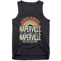 Girl Out Of Naperville Illinois Hometown Home Naperville Tank Top