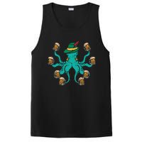 German Octopus Oktoberfest Funny Bavarian Festival PosiCharge Competitor Tank