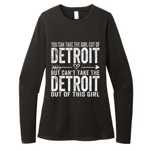 Girl Out Of Detroit Michigan Hometown Home Detroit Womens CVC Long Sleeve Shirt