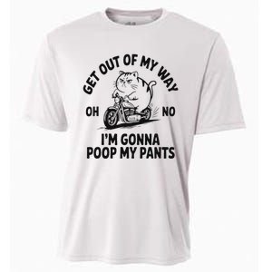 Get Out Of My Way Gonna Poop My Pants Cooling Performance Crew T-Shirt