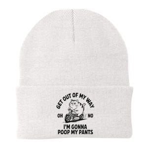 Get Out Of My Way Gonna Poop My Pants Knit Cap Winter Beanie