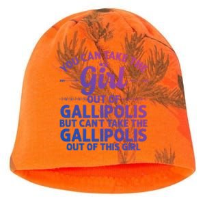 Girl Out Of Gallipolis Oh Ohio Gift Funny Home Roots Usa Gift Kati - Camo Knit Beanie