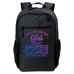 Girl Out Of Gallipolis Oh Ohio Gift Funny Home Roots Usa Gift Daily Commute Backpack