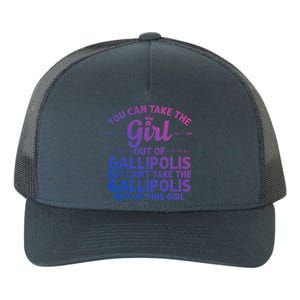 Girl Out Of Gallipolis Oh Ohio Gift Funny Home Roots Usa Gift Yupoong Adult 5-Panel Trucker Hat