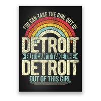 Girl Out Of Detroit Michigan Hometown Home Detroit Poster