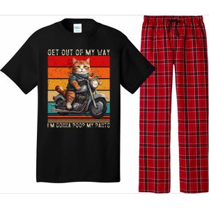 Get Out Of My Way Gonna Poop My Pants Funny Adult Humor Meme Pajama Set