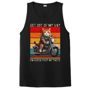 Get Out Of My Way Gonna Poop My Pants Funny Adult Humor Meme PosiCharge Competitor Tank