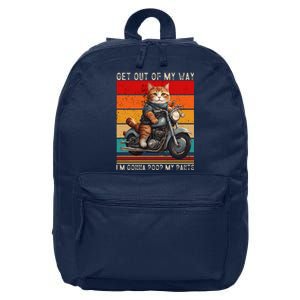 Get Out Of My Way Gonna Poop My Pants Funny Adult Humor Meme 16 in Basic Backpack