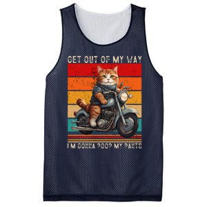 Get Out Of My Way Gonna Poop My Pants Funny Adult Humor Meme Mesh Reversible Basketball Jersey Tank