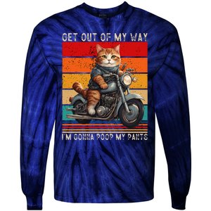 Get Out Of My Way Gonna Poop My Pants Funny Adult Humor Meme Tie-Dye Long Sleeve Shirt