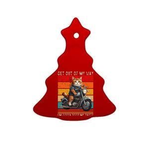 Get Out Of My Way Gonna Poop My Pants Funny Adult Humor Meme Ceramic Tree Ornament