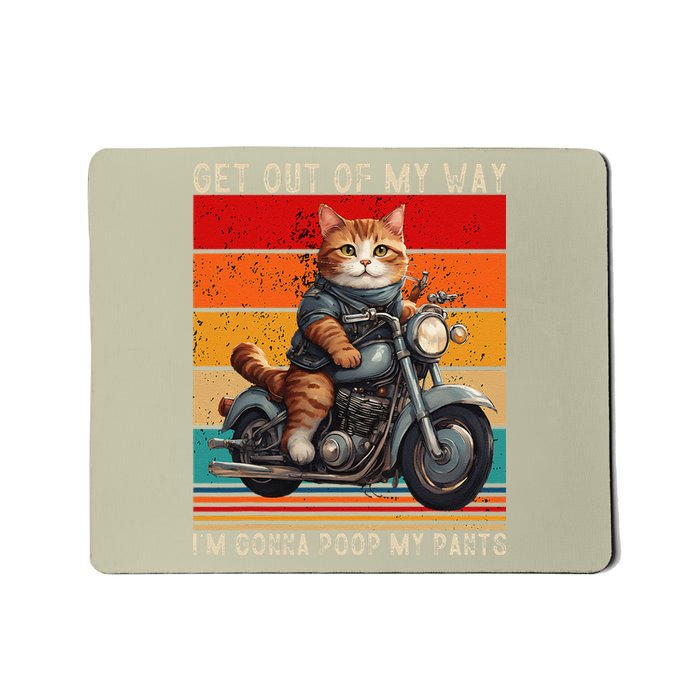 Get Out Of My Way Gonna Poop My Pants Funny Adult Humor Meme Mousepad