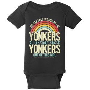 Girl Out Of Yonkers New York Hometown Home Yonkers Baby Bodysuit