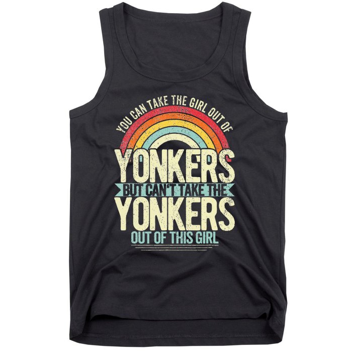 Girl Out Of Yonkers New York Hometown Home Yonkers Tank Top