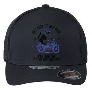 Get Out Of My Way Gonna Poop My Pants Funny Adult Humor Meme Flexfit Unipanel Trucker Cap