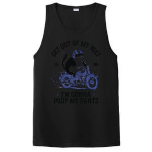 Get Out Of My Way Gonna Poop My Pants Funny Adult Humor Meme PosiCharge Competitor Tank