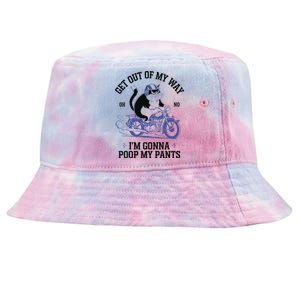 Get Out Of My Way Gonna Poop My Pants Funny Adult Humor Meme Tie-Dyed Bucket Hat