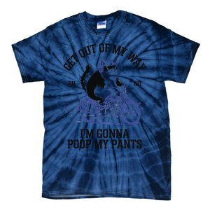 Get Out Of My Way Gonna Poop My Pants Funny Adult Humor Meme Tie-Dye T-Shirt