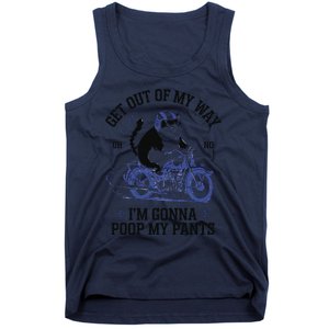 Get Out Of My Way Gonna Poop My Pants Funny Adult Humor Meme Tank Top