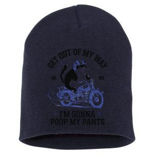 Get Out Of My Way Gonna Poop My Pants Funny Adult Humor Meme Short Acrylic Beanie