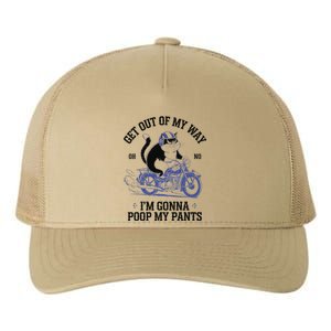 Get Out Of My Way Gonna Poop My Pants Funny Adult Humor Meme Yupoong Adult 5-Panel Trucker Hat