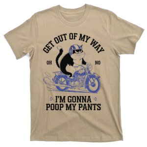 Get Out Of My Way Gonna Poop My Pants Funny Adult Humor Meme T-Shirt