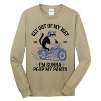 Get Out Of My Way Gonna Poop My Pants Funny Adult Humor Meme Tall Long Sleeve T-Shirt