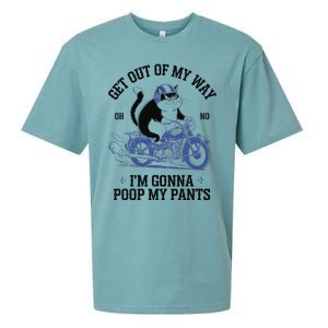 Get Out Of My Way Gonna Poop My Pants Funny Adult Humor Meme Sueded Cloud Jersey T-Shirt